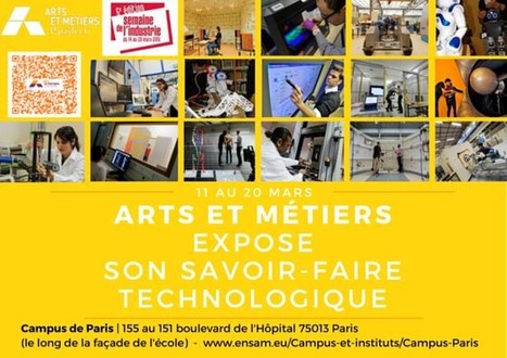 Arts et Métiers expose son savoir-faire technologique | Think outside the Box | Scoop.it