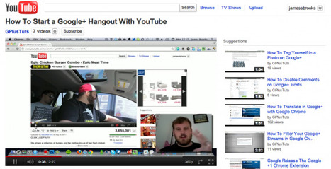 How To Start a Google+ Hangout With YouTube | Google+ Tutorials | GooglePlus Expertise | Scoop.it