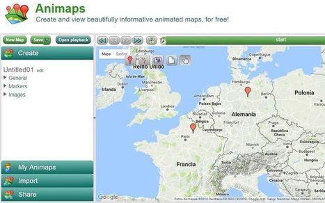 Animaps: crea mapas informativos, animados e interactivos | TIC & Educación | Scoop.it