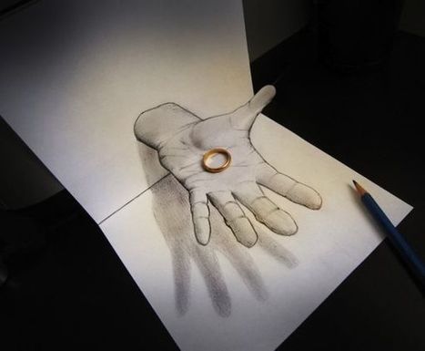 Trippy 3D Pencil Drawings | Drawing References and Resources | Scoop.it
