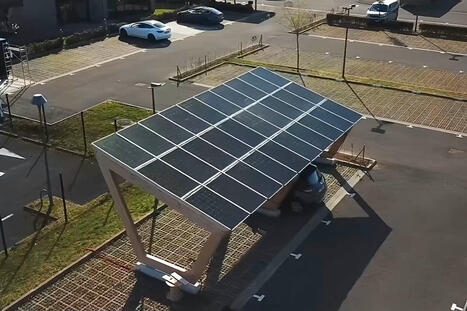 Rossini Energy dévoile un chargeur pour voiture électrique et un carport solaire en bois | rev3 - la 3ème révolution industrielle en Hauts-de-France | Scoop.it