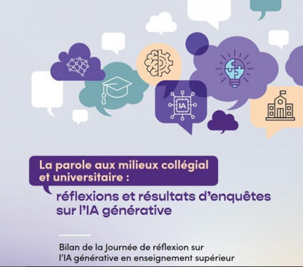 OBVIA : La parole aux milieux collégial et universitaire: réflexions et résultats d'enquêtes sur l’IA générative - Educavox, Ecole, pédagogie, enseignement, formation | ASTUTICE EN FLE | Scoop.it
