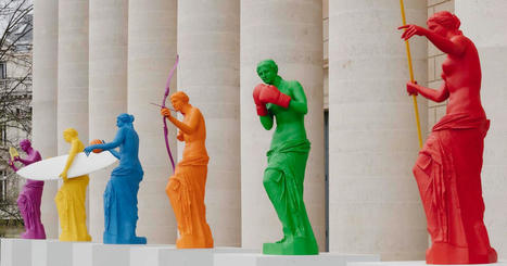 Paris : une drôle d'installation réinvente un chef-d'œuvre du Louvre pour les JO | Arts et FLE | Scoop.it