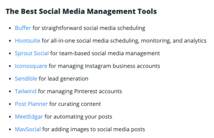 The 9 Best Social Media Management Apps in 2019 provides an overview of tools that any #Marketing team should master to minimize effort and ensure consistency and governance via @Buffer @andrewkune... | WHY IT MATTERS: Digital Transformation | Scoop.it
