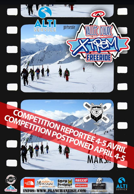 Report du  Xtrem Freeride de Saint-Lary au 4 et 5 avril | Vallées d'Aure & Louron - Pyrénées | Scoop.it