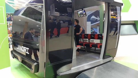 Les nouvelles cabines du Jandri 3S aux Deux-Alpes présentées au salon Mountain Planet - France Bleu | Transports par cable - tram aérien | Scoop.it