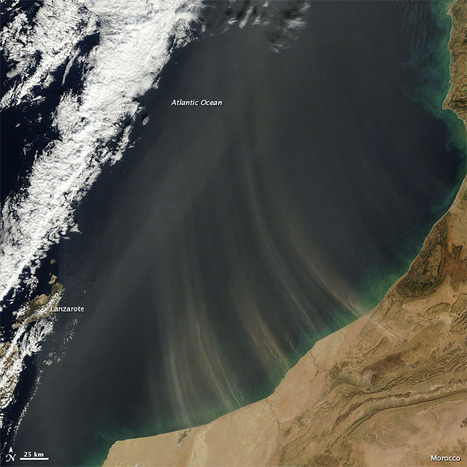 Dust Plumes off Morocco : Natural Hazards | Epic pics | Scoop.it