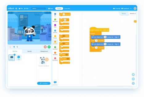 Meet the Upgraded mBlock 5 Block-based Coding Platform! | tecno4 | Scoop.it