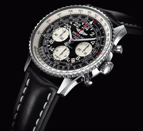 Breitling Navitimer Cosmonaute Blacksteel Watch - Grease n Gasoline | Cars | Motorcycles | Gadgets | Scoop.it