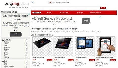 PNGimg: gran banco de PNGs gratis | E-Learning, M-Learning | Scoop.it