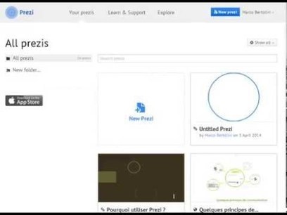 Prezi : l'application de pr&eacute;sentation parle d&eacute;sormais le fran&ccedil;ais ! (tutoriel vid&eacute;o) | Revolution in Education | Scoop.it