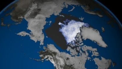NOAA Environmental Visualization Laboratory - The Arctic's Record Breaking Ice Melt | Sustainability Science | Scoop.it