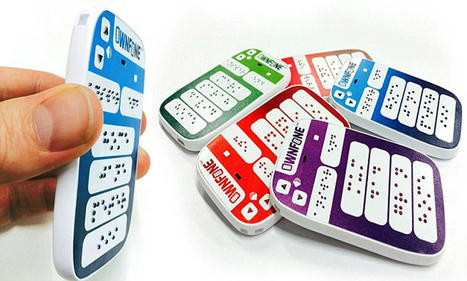 OwnFone is a Cell Phone with Braille Keys for the Blind | Access and Inclusion Through Technology | Scoop.it