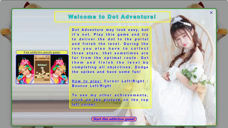 In Dot Adventure your character will be a colorfull ball that's very easy to control | Sciences découvertes | Scoop.it