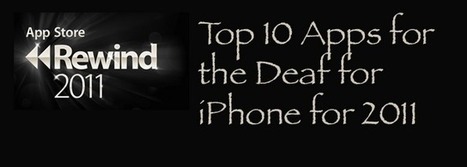 Young Thomsen: Top 10 Apps for the Deaf for iPhone for 2011 | Leveling the playing field with apps | Scoop.it