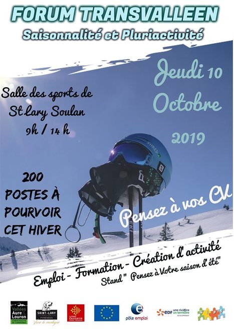 Forum Transvalléen pour l'Emploi Saisonnier et la Pluriactivité à Saint-Lary Soulan le 10 octobre | Vallées d'Aure & Louron - Pyrénées | Scoop.it