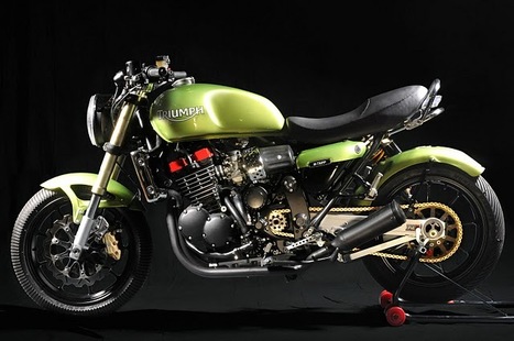 TRIUMPH Thunderbird Sport "M-Tripp" by Mr Martini | Vintage Motorbikes | Scoop.it