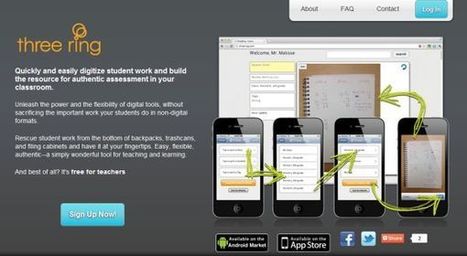 Three Ring – digitalizando trabajos escolares para su gestión | TIC & Educación | Scoop.it