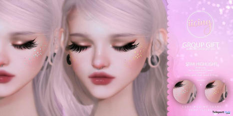 Star Highlight BOM For Lelutka EvoX January 2023 Group Gift by iicing | Teleport Hub - Second Life Freebies | Teleport Hub | Scoop.it