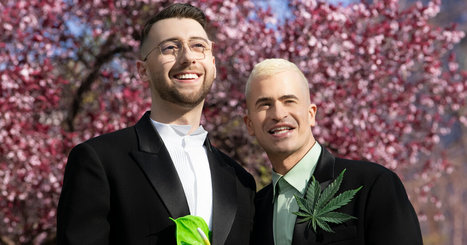 Evan Ross Katz’s Wedding Features VIP Guests and a Weed-Infused Reception | #ILoveGay | Scoop.it