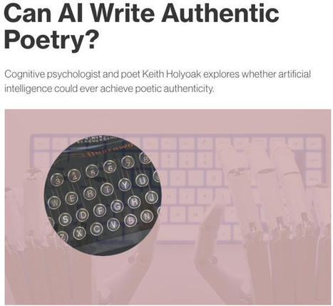 .@adolfoplasencia :::&nbsp;#Editores, #ESCRITORES Y #POETAS ante la #Inteligencia_Artificial&hellip;el gran #debate sobre la relaciona entre #creaci&oacute;n_literaria, #trabajo_editorial e #IA est&aacute; servido y no ha h... | Le BONHEUR comme indice d'&eacute;panouissement social et &eacute;conomique. | Scoop.it