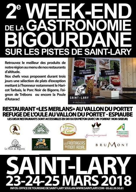 Week-end  de la haute gastronomie à Saint-Lary Soulan du 23 au 25 mars | Vallées d'Aure & Louron - Pyrénées | Scoop.it