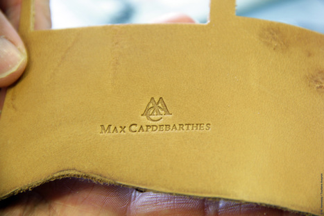 Dans l’atelier de Max Capdebarthes, maroquinier à Sauveterre-de-Rouergue | Métiers, emplois et formations dans la filière cuir | Scoop.it
