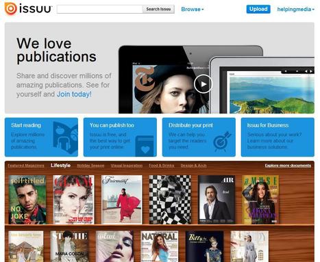 Issuu - You Publish | Better know and better use Social Media today (facebook, twitter...) | Scoop.it