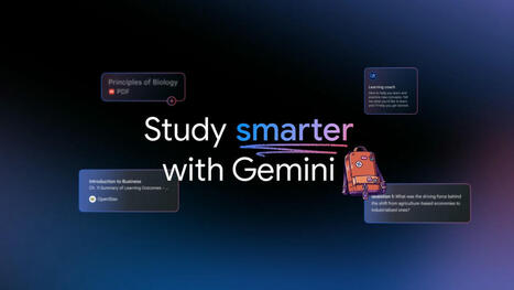 5 ways Gemini can help students study smarter (currently 18+ but soon to be 13+)  | iGeneration - 21st Century Education (Pedagogy & Digital Innovation) | Scoop.it