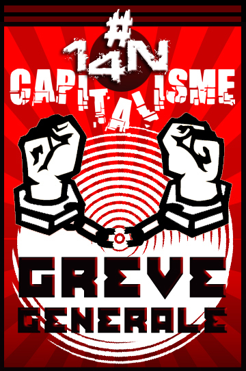 14 Novembre 2012 (#14N) // Gr&egrave;ve g&eacute;n&eacute;rale illimit&eacute;e europ&eacute;enne | Indignations & GLOBAL(R)EVOLUTION | Scoop.it