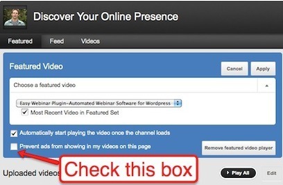 How To Brand Your New YouTube Profile | SocialMediaExaminer | Online Video Publishing | Scoop.it