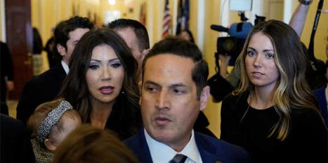 Kristi Noem busted by Dem lawmaker over fake excuse for fleeing her hearing after grilling - Raw Story | Backstabber Watch | Scoop.it