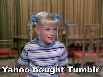 Yahoo Buys Tumblr, Brady Bunch Reunites to Share the News | Communications Major | Scoop.it