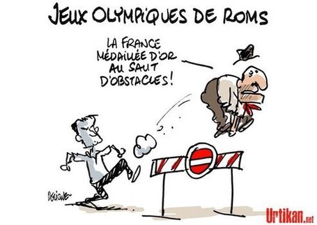 Hollande médaille d'or ... de l'expulsion de Roms! via @michelhenrion | "Privé de Salaire" | Scoop.it