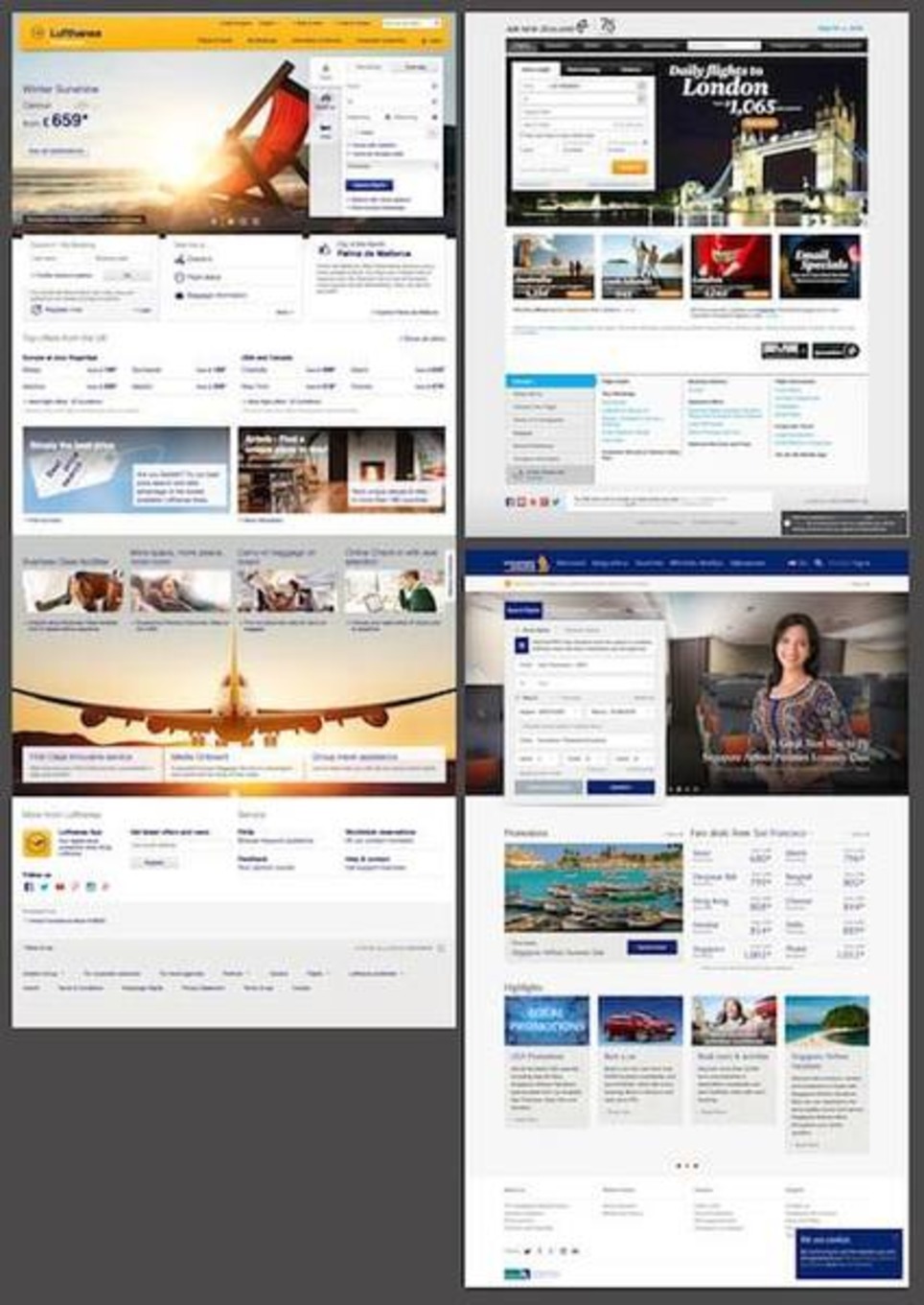The State Of Airline Websites 2015: Lessons Learned #websitedesign | WebsiteDesign | Scoop.it