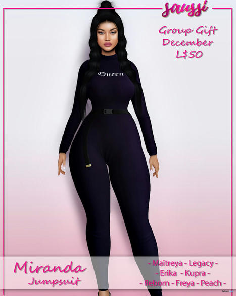 Miranda Jumpsuit December 2022 Group Gift by Saussi | Teleport Hub - Second Life Freebies | Second Life Freebies | Scoop.it