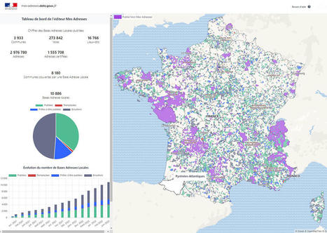 L’IGN vise une France intégralement couverte en base adresse locale d’ici 2024 | Infrastructure Données Géographiques (IDG) | Scoop.it