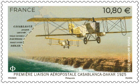 La Poste commémore la première liaison postale aérienne entre Casablanca et Dakar | AERONAUTIQUE NEWS - AEROSPACE POINTOFVIEW - AVIONS - AIRCRAFT | Scoop.it