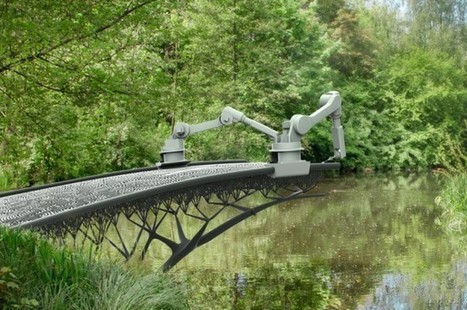 This Robot is Going to 3D-Print a Steel Bridge | Les Nouveaux modèles économiques (Régénération, circularité, ESS, | Scoop.it