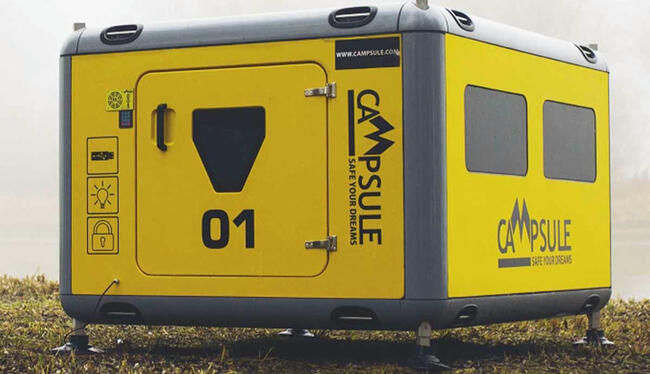 Caboose & Co dévoile un « cube » de camping pliant qui se monte en seulement 5 minutes
