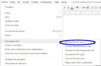 TIC: Pasar de Pdf a Doc con Google Drive | Educación 2.0 | Scoop.it