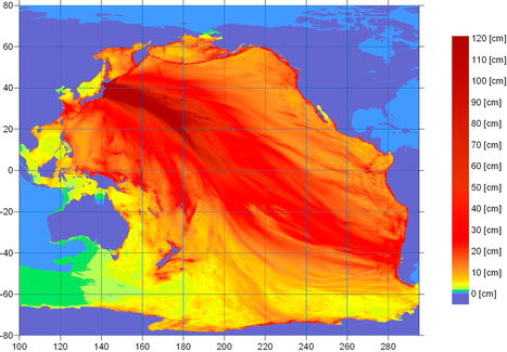 Intensity of the tsunami caused by the magnitude 8.9 earthquake which struck Japan on March 11, 2011 | Japan Tsunami | Scoop.it