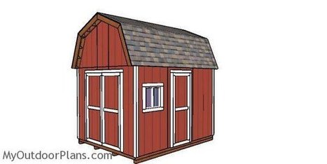 10x12 Barn Shed Doors Plans Myoutdoorpla