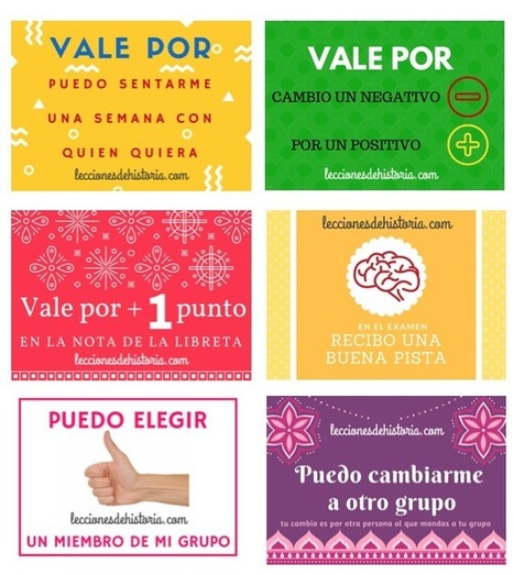 Motivación en clase con tarjetas para gamificación | TIC & Educación | Scoop.it