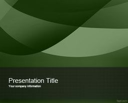 Free Exotic Green PowerPoint Template | PowerPoint presentations and PPT templates | Scoop.it