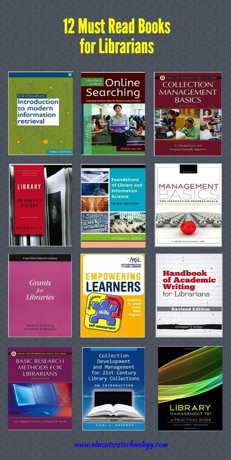 12 Great Books for Librarians | Professional Learning for Busy Educators | Scoop.it