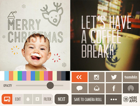 Fonta: Add custom text to your images on iOS | Image Effects, Filters, Masks and Other Image Processing Methods | Scoop.it