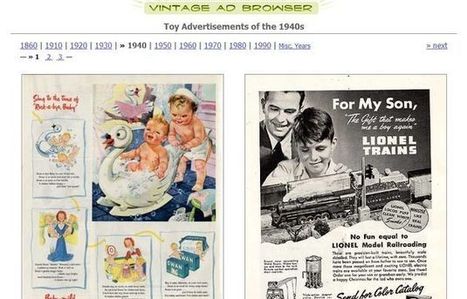 Vintage Ad Browser, directorio y buscador de anuncios antiguos con más de 123000 imágenes indexadas | TIC & Educación | Scoop.it