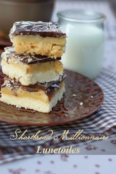 recette shortbread millionnaire - Amour de cuisine | Petits gateaux, gateaux algeriens et gateau arabe | Scoop.it