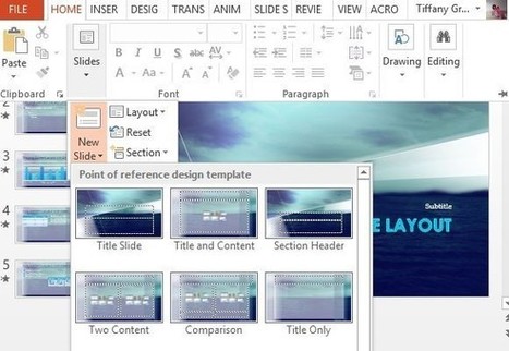 Free Point Of Reference PowerPoint Template | PowerPoint presentations and PPT templates | Scoop.it